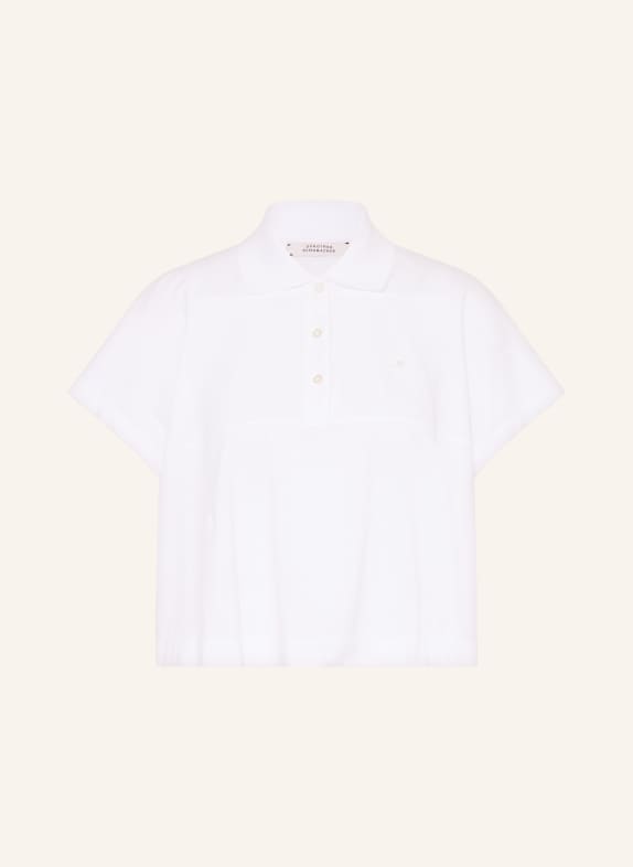 DOROTHEE SCHUMACHER Picqué-Poloshirt SPORTY ROMANCE WEISS