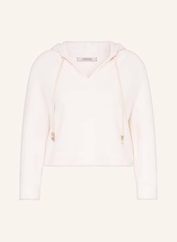 DOROTHEE SCHUMACHER Hoodie MODERN STATEMENTS mit Cashmere CREME