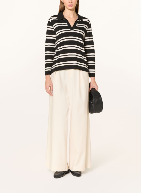 someday Sweatshirt KIONA SCHWARZ / CREME / WEISS