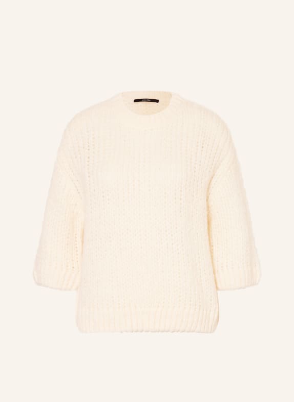 someday Strickshirt TARIAH mit Alpaka und 3/4-Arm CREME