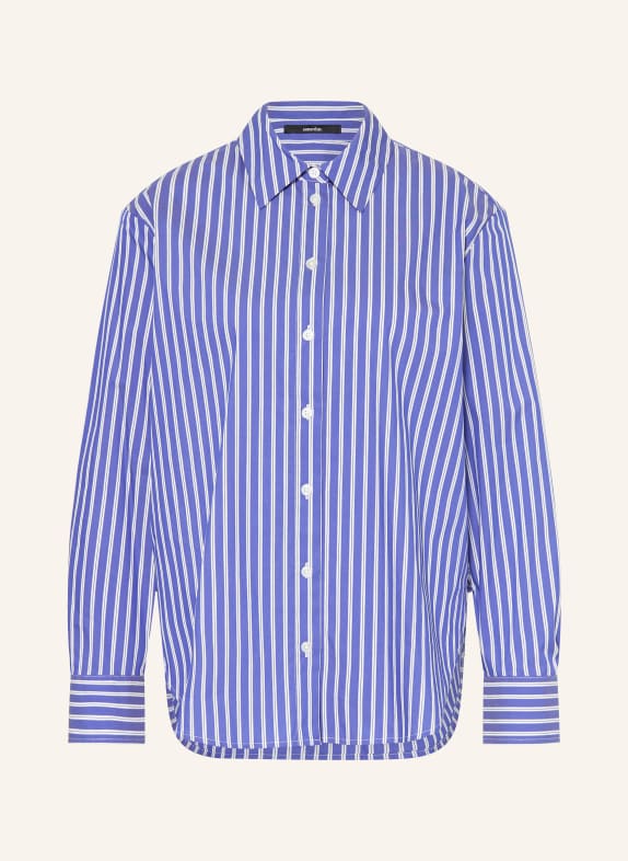 someday Hemdbluse ZIVIAN BLAU / WEISS