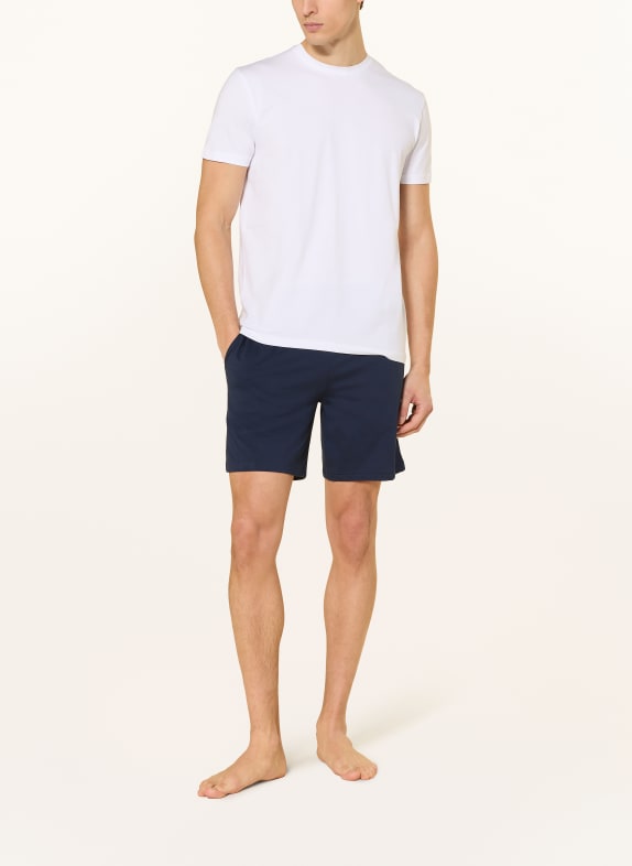 mey Sovshorts DRY COTTON COLOUR MÖRKBLÅ / GRÅ