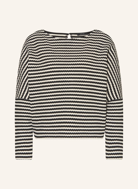 OPUS GRESH sweater BLACK / ECRU