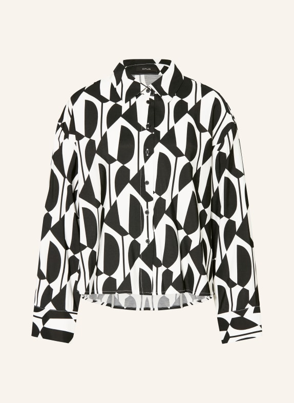 OPUS Hemdbluse FETRO SCHWARZ / WEISS