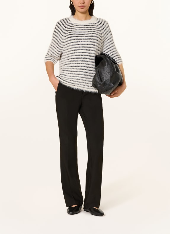OPUS Pullover PAIRY WEISS / SCHWARZ