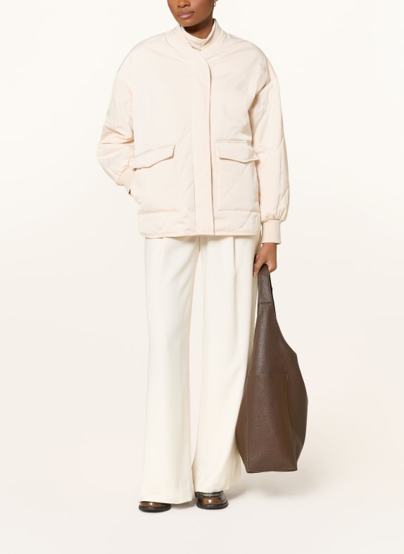 OPUS Quilted jacket HELLSY CREAM
