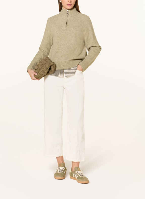 OPUS PANTS Barrel jeans MELLY TWISTED 1004 MILK