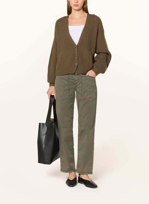 OPUS PANTS Broek LISANA VIVID OLIJF