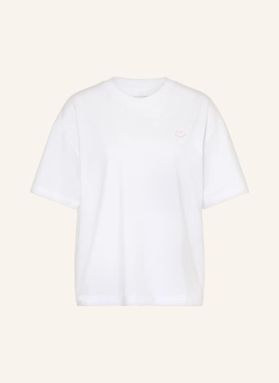 mey Schlafshirt Serie SOLID LOVE WEISS