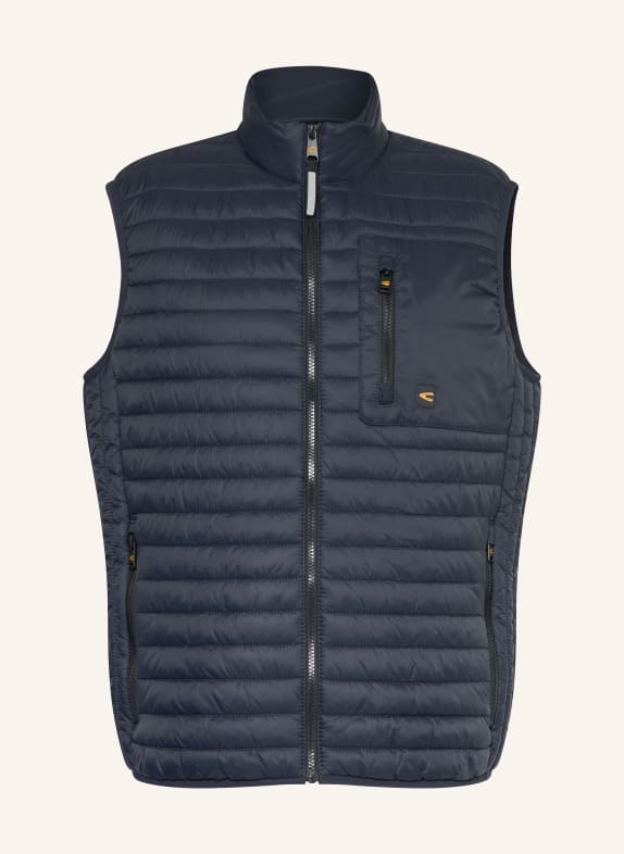 camel active quilted vest DARK BLUE
