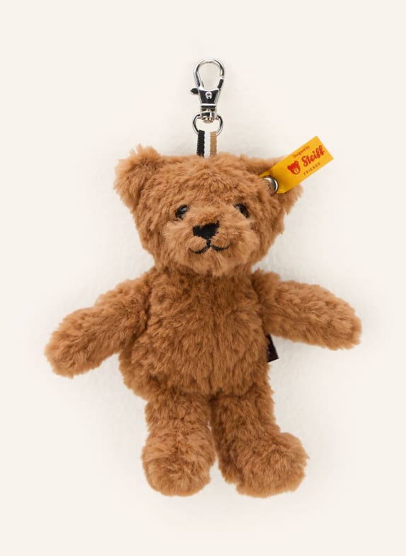 BOSS Schlüsselanhänger BELLAMY BRAUN / SILBER