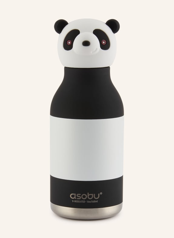 asobu Isolierflasche BESTIE SCHWARZ / WEISS