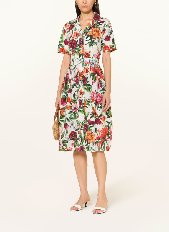 Princess GOES HOLLYWOOD jurk WIT / ROOD / GROEN