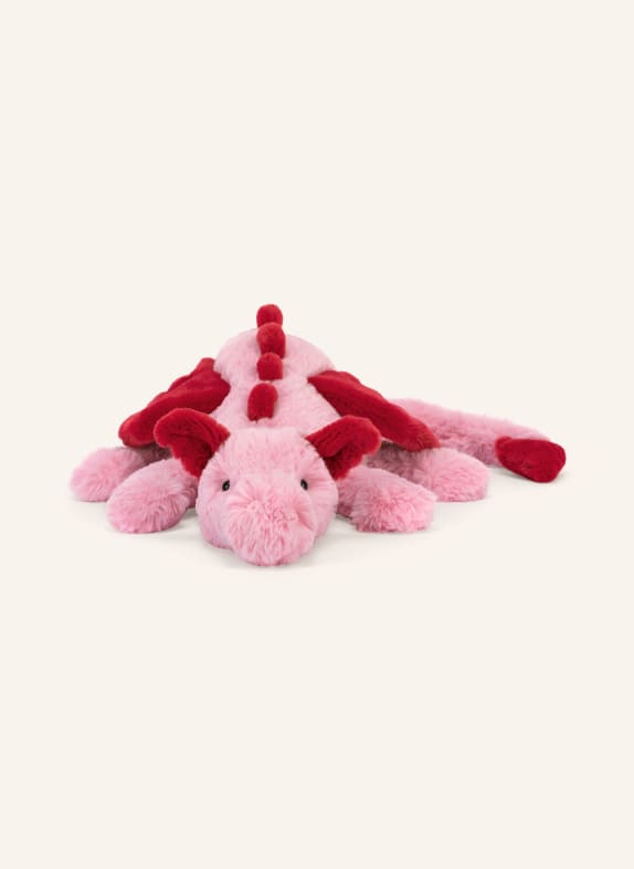 Jellycat Pluszowa zabawka HEART DRAGON RÓŻOWY / CZERWONY