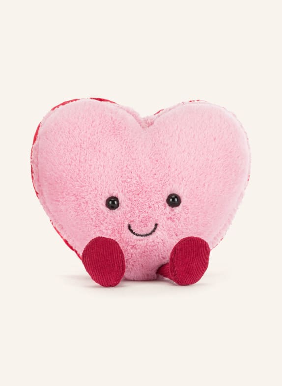 Jellycat Plüsch-Spielzeug AMUSEABLES COLETTE HEART MACARON ROSA / ROT
