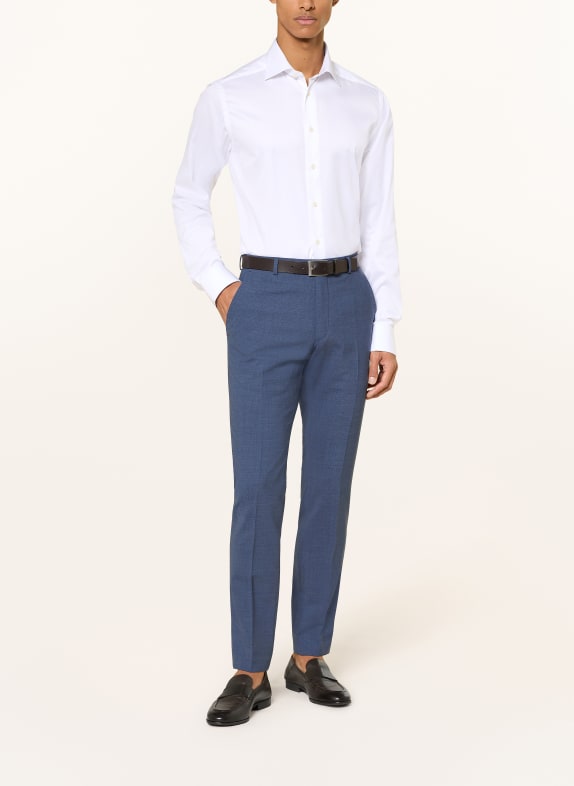 ETON Slim fit overhemd met extra lange mouwen WIT