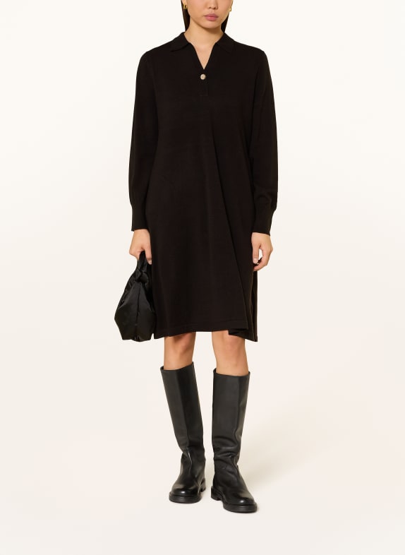 CARTOON knit dress BLACK