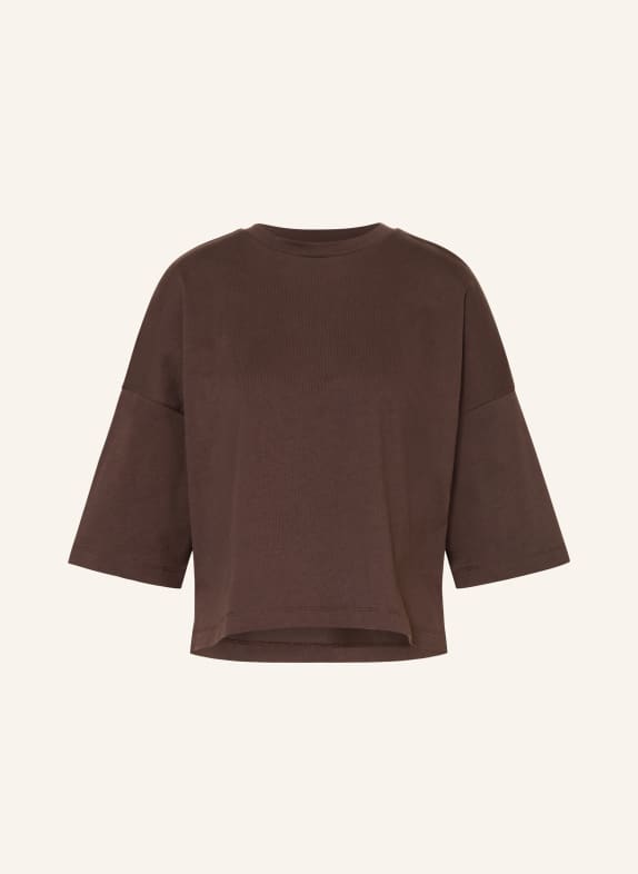 OPUS T-Shirt SARENZI DUNKELBRAUN