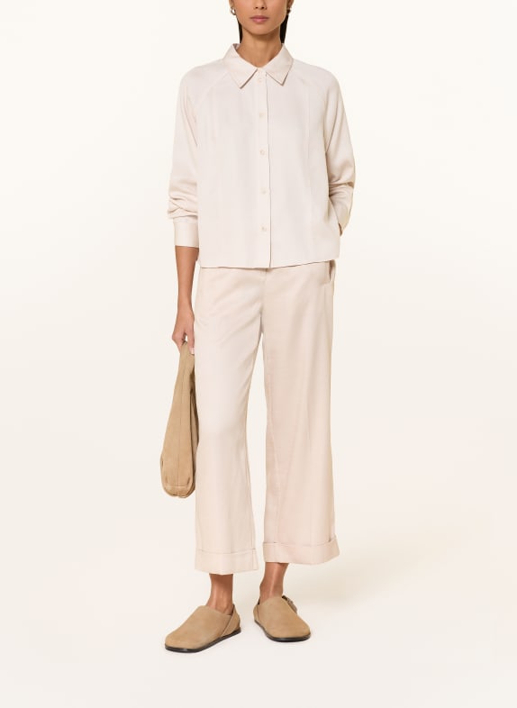 OPUS Skjortebluse FAMRA BEIGE