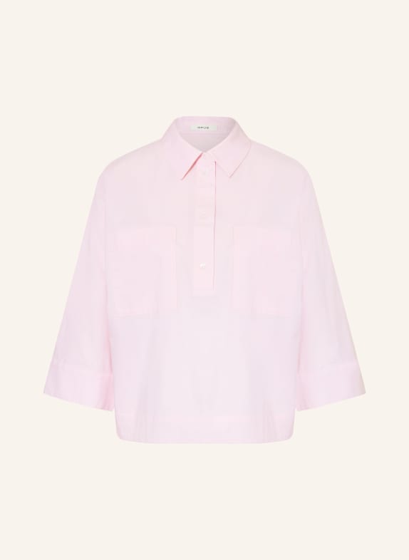 OPUS Hemdbluse FADESSA mit 3/4-Arm HELLROSA