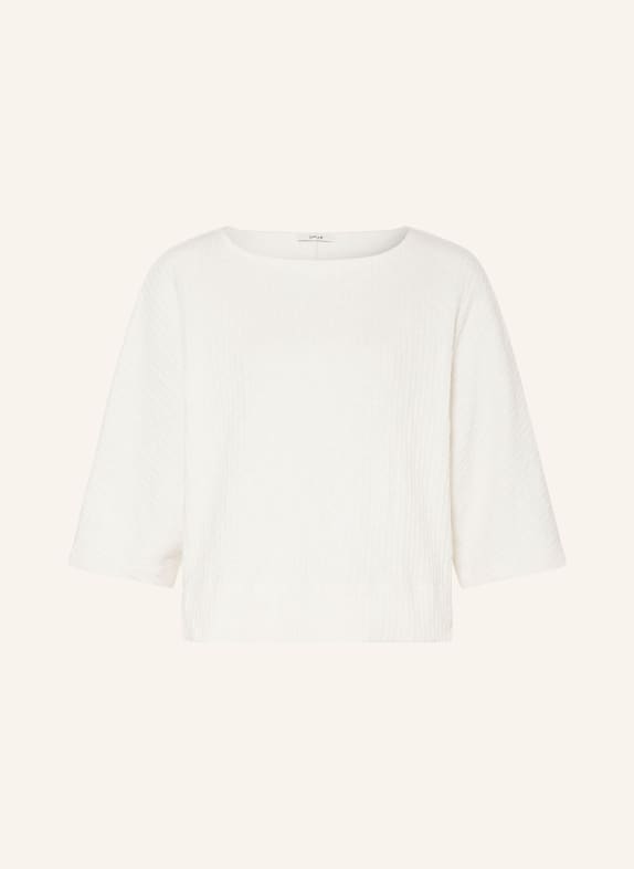 OPUS Pullover GATHENA mit 3/4-Arm CREME