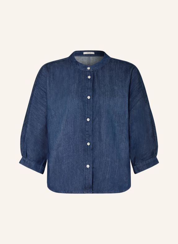 OPUS Jeansbluse FAYANI mit 3/4-Arm BLAU