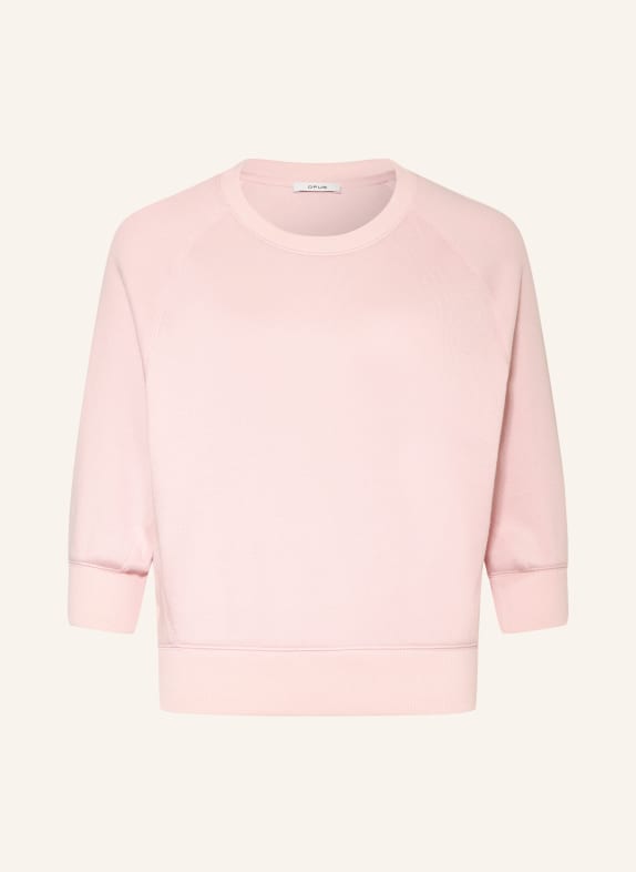 OPUS Sweatshirt GARKI mit 3/4-Arm HELLROSA