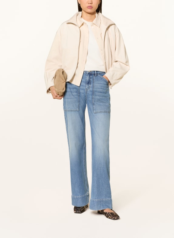 OPUS Wide Leg Jeans MIVA COMFY 70344 mid comfy blue