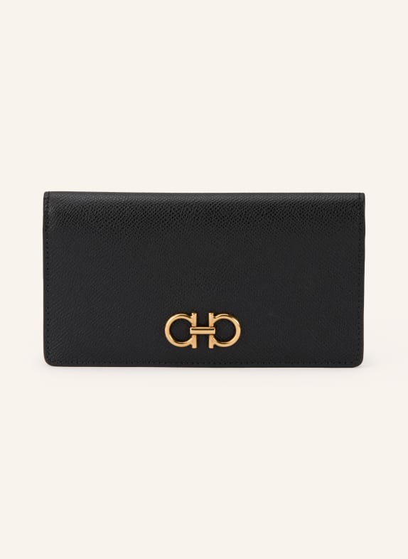 FERRAGAMO Geldbörse SCHWARZ