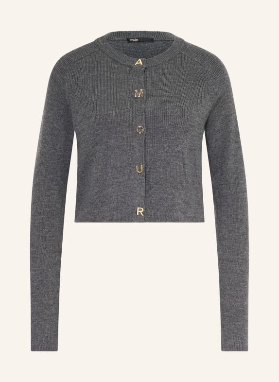 maje kardigan CZIEMNOSZARY