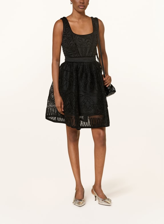 maje Cocktailkleid SCHWARZ