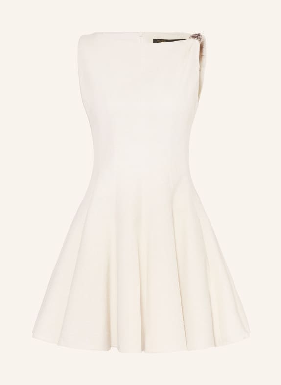 maje Tweed-Kleid mit Glitzergarn ECRU