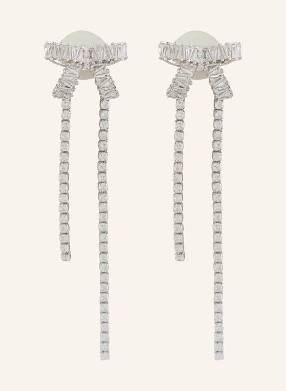 maje Ohrhänger SILBER / WEISS