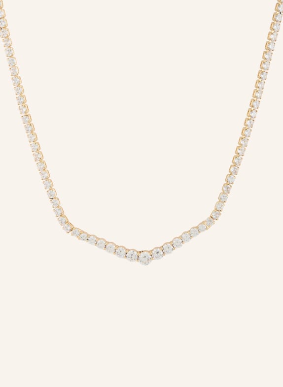 maje Halskette GOLD / WEISS