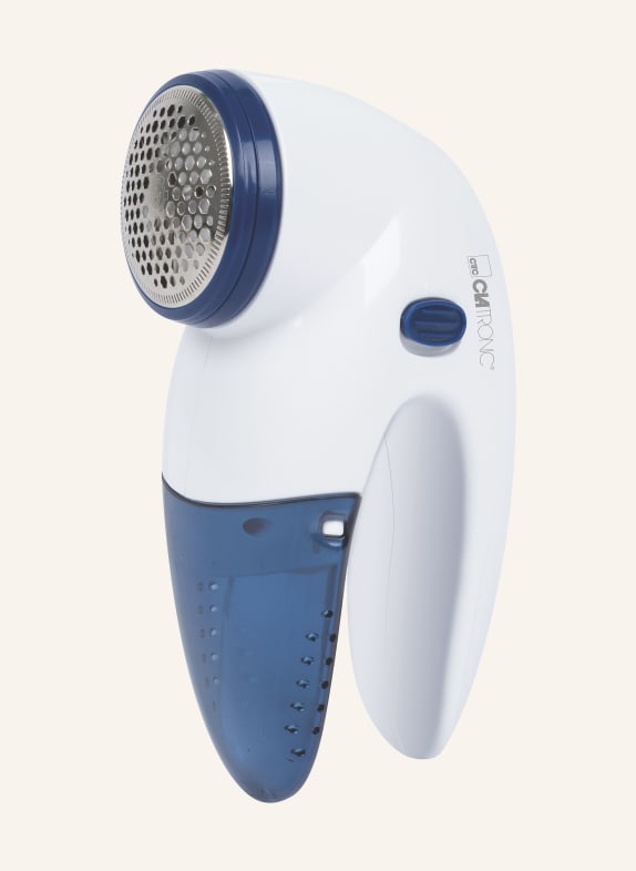 CLATRONIC Stoffrasierer WEISS / BLAU