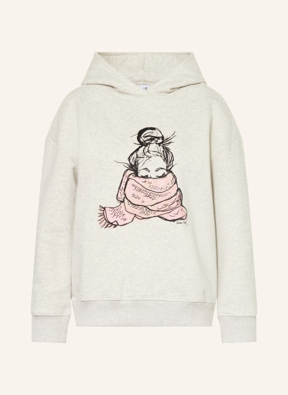 kera till hoodie LIGHT GRAY