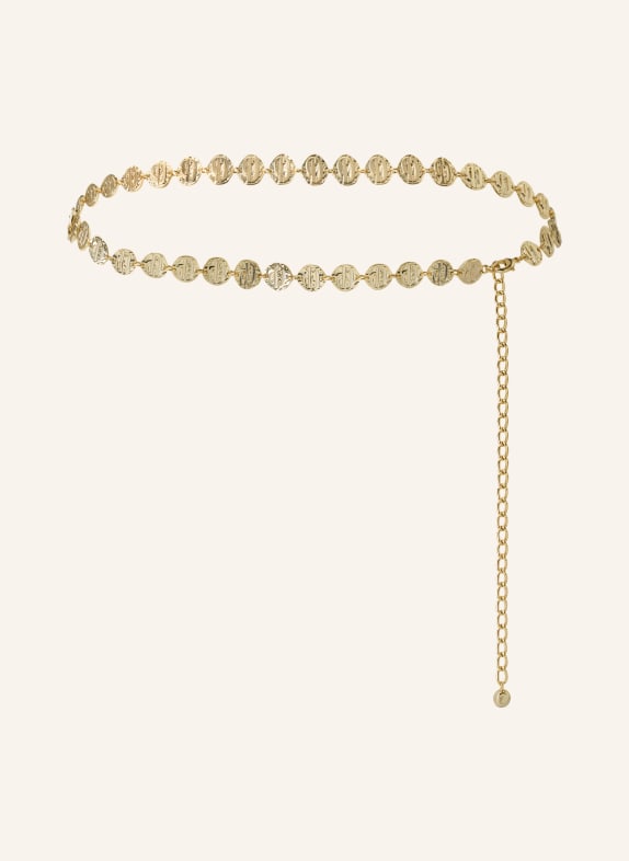 CLAUDIE PIERLOT pas ZŁOTY