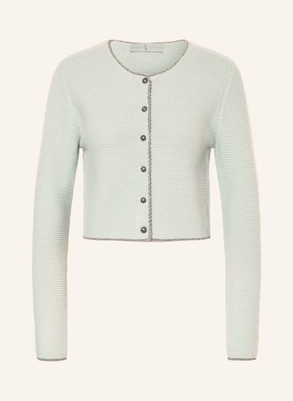 Johann & Johanna knitted jacket TURQUOISE