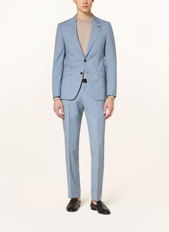 ROY ROBSON Slim fit colbert A450 Light Blue