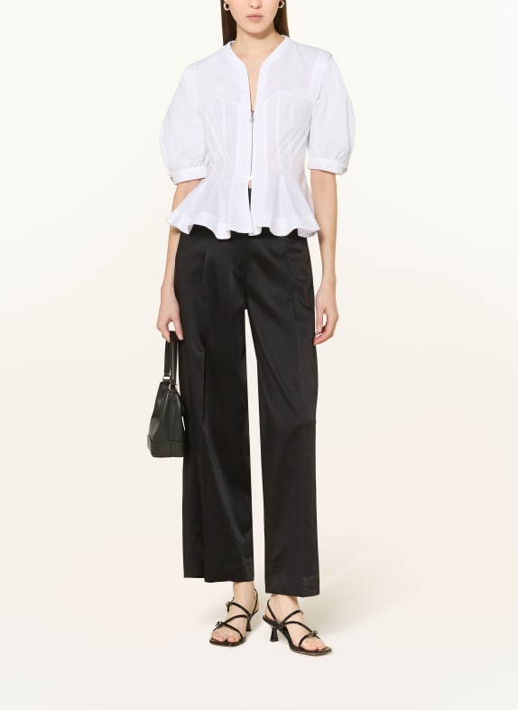 SANDRO Bluse WEISS