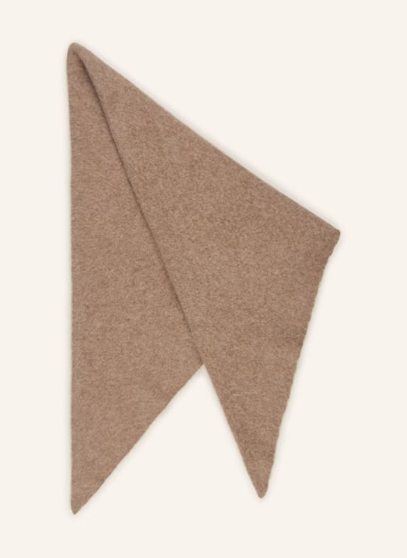 SAINTE MER trojúhelníkový šátek VELBLOUDÍ
