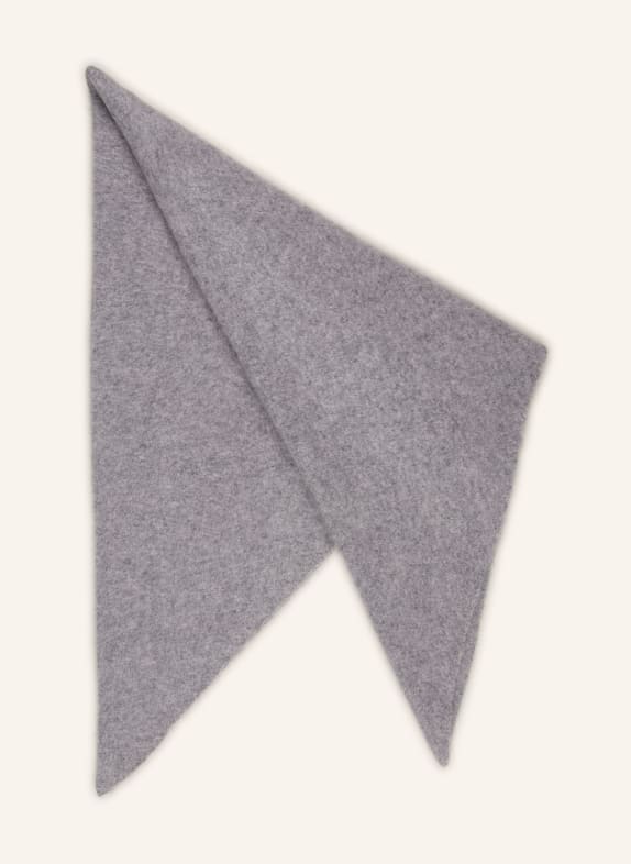 SAINTE MER trójkątna chusta SZARY