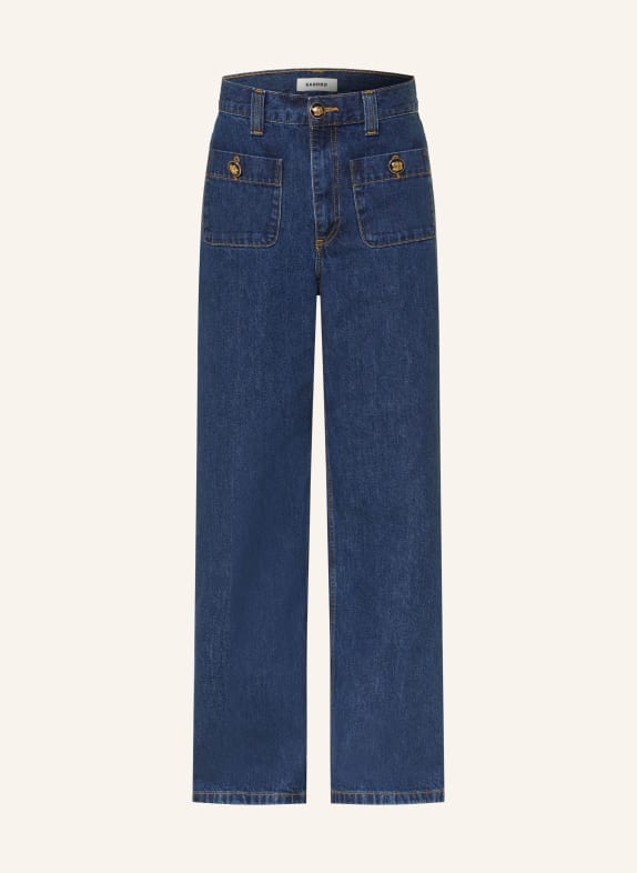 SANDRO Wide Leg Jeans D324 DEEP BLU