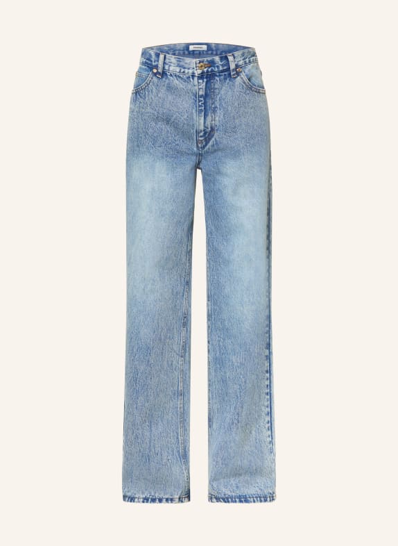 SANDRO Dżinsy z szerokimi nogawkami 4785 BLUE JEAN