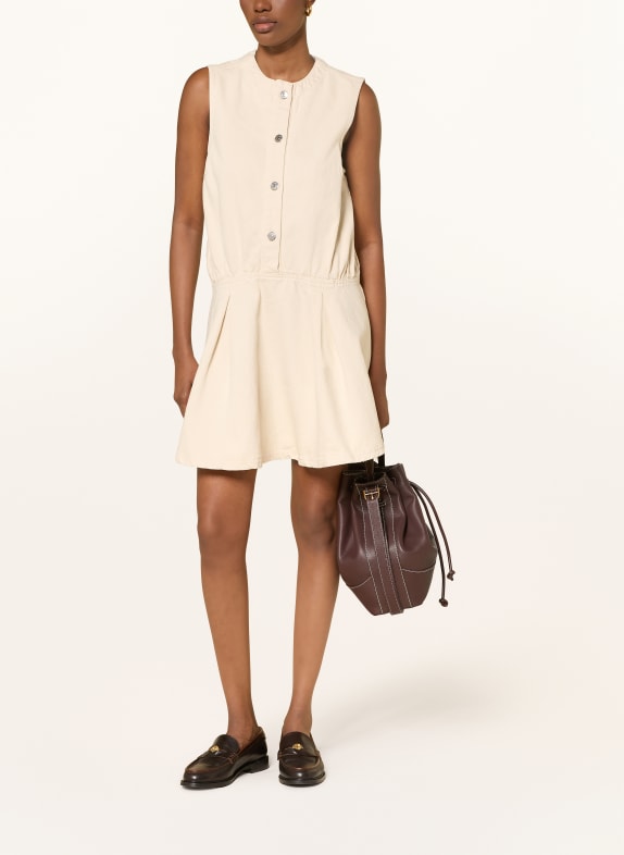 CLAUDIE PIERLOT sukienka jeansowa ECRU