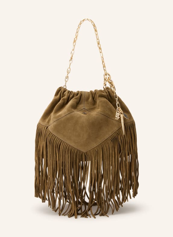 ba&sh Umhängetasche JUNE KHAKI