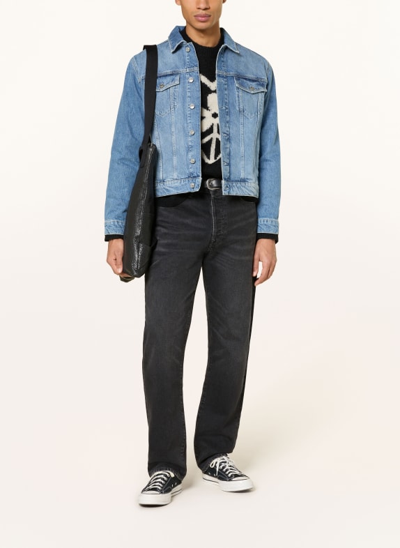 ALLSAINTS Jeansjas INVEROY 449 Washed Indigo