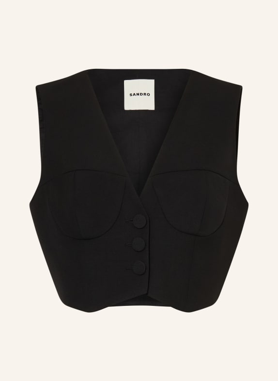 SANDRO Top SCHWARZ