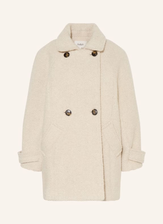 ba&sh Kabát Caban OLSOM KRÉMOVÁ