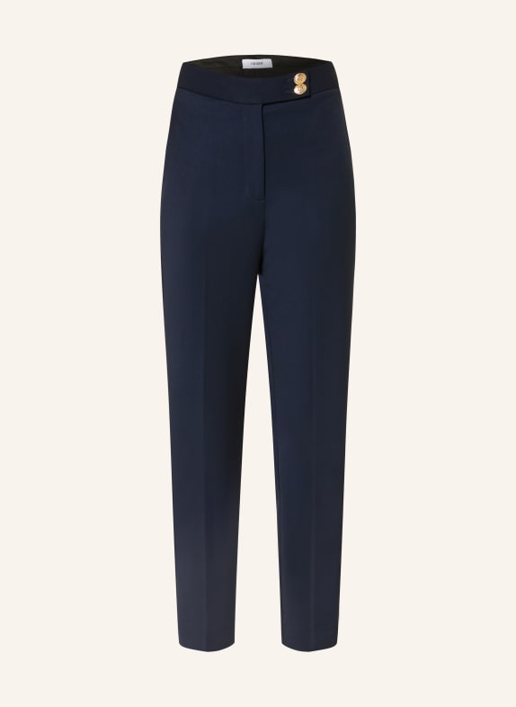 REISS GABRIEL wide-leg pants DARK BLUE